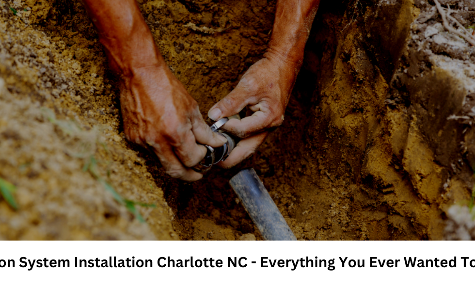 irrigation system installation Charlotte NC